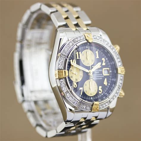 breitling chronomat evolution b13356 mit diamant